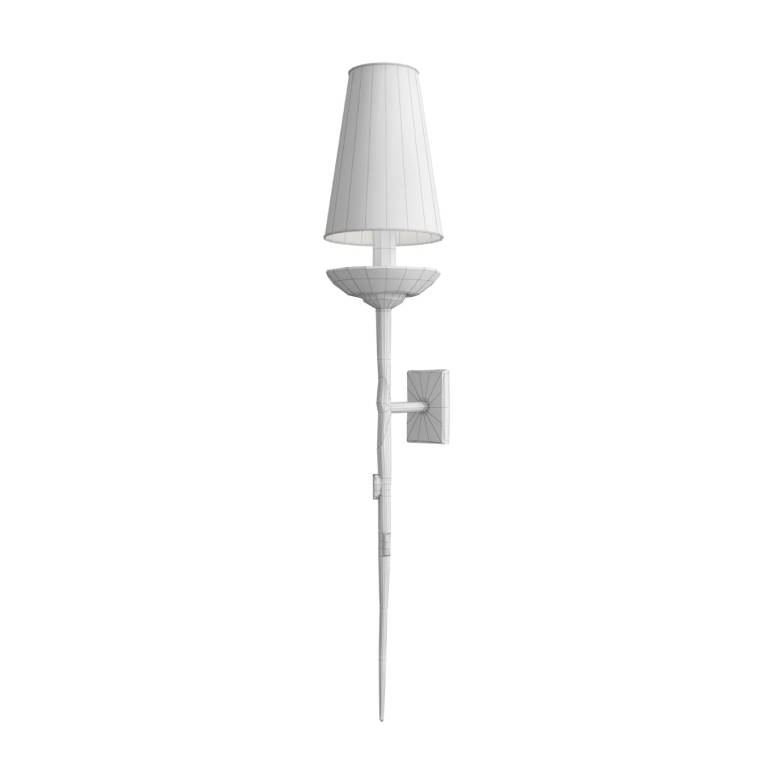Vaughan Brantome Wall Light 3d Model