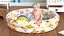 Baby Boy in an Inflatable Pool with Ball 3D model