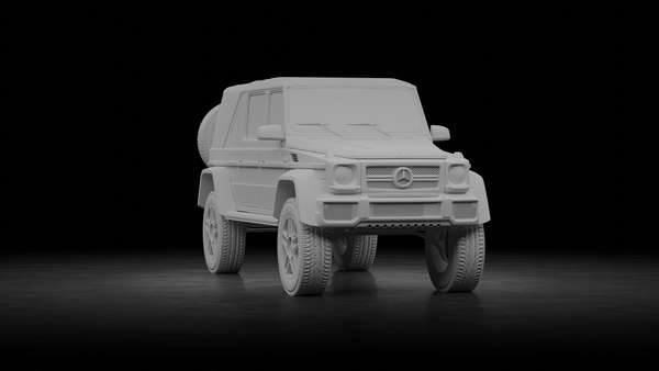 3D model Mercedes-Benz G-class W463 2017