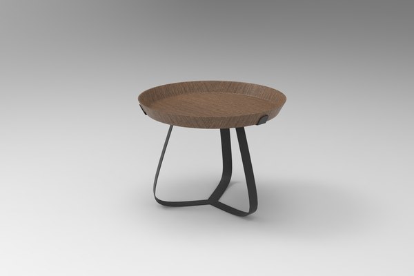 3D Frinfri Wood Coffee Table
