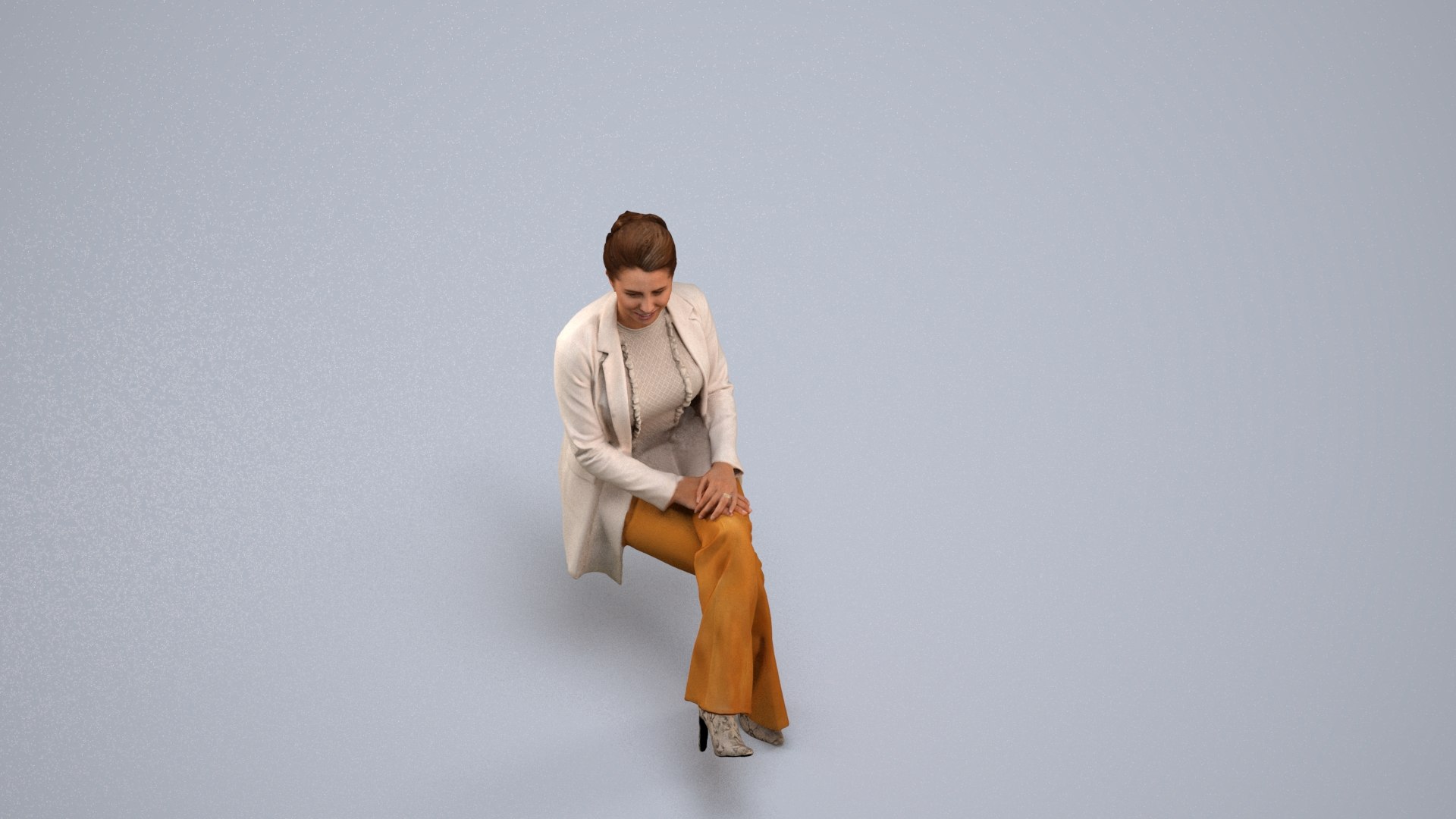 00509Beatrice006 - Adult Caucasian woman waiting in office wearing autumn or spring business attire 3D https://p.turbosquid.com/ts-thumb/GF/hYMlTe/TA/00509_beatrice006_state2_frame_0005/jpg/1773182878/1920x1080/fit_q87/bdf853da29be289657ee9c23aa27627f13ecd167/00509_beatrice006_state2_frame_0005.jpg
