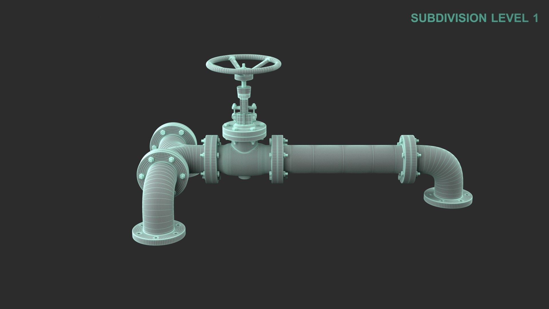 3D Industrial Pipes - TurboSquid 2014004