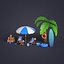 3D model Big Beach Pack
