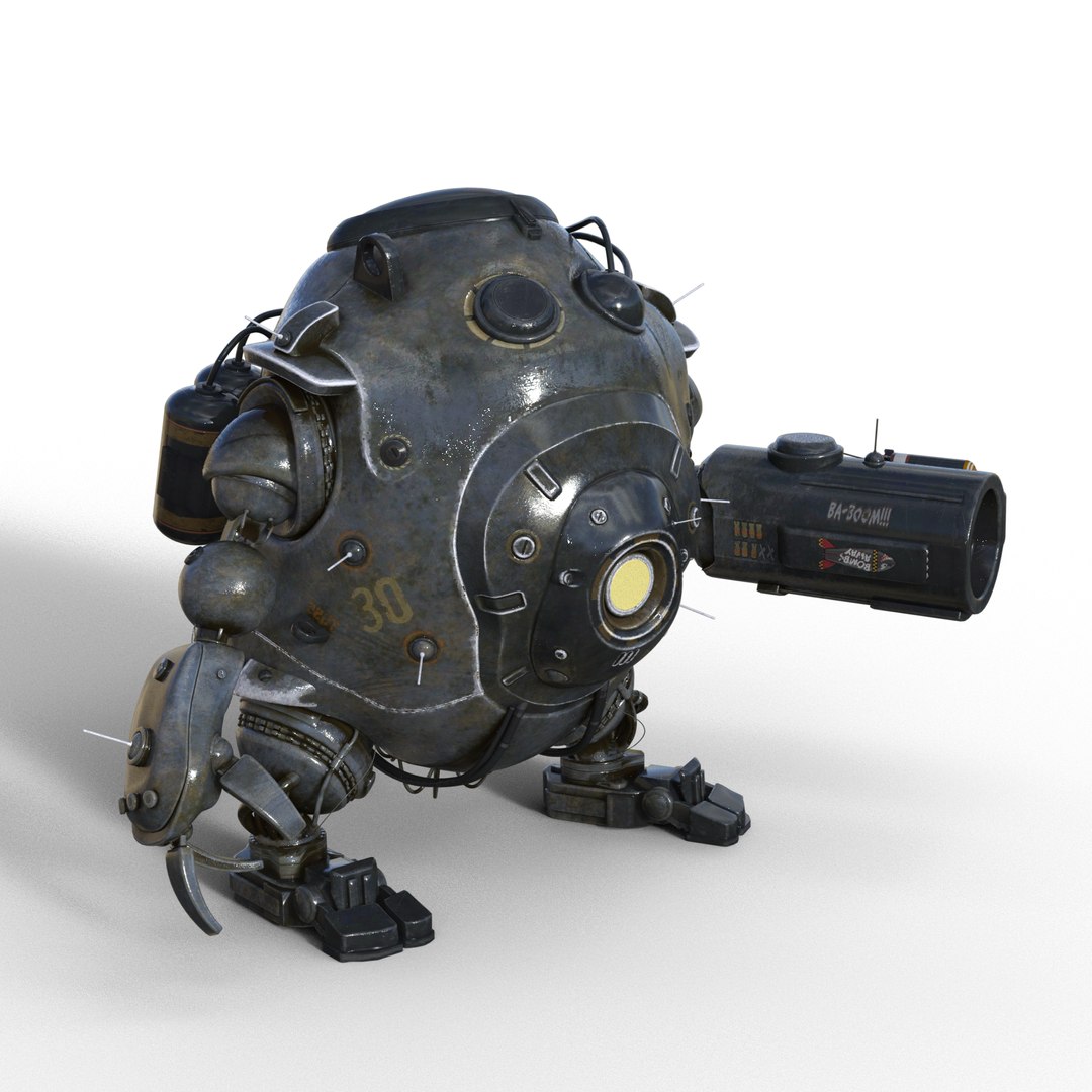 Big Bot 3D Model - TurboSquid 2275799