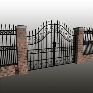 maya iron fence