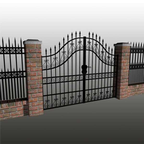 maya iron fence