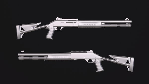 M1014 Beneli Modelo 3D - TurboSquid 2010976
