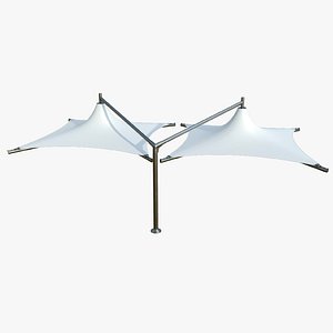 Tensile Structure New Realistic Design model