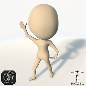 Chibi rigged base mesh