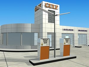 maya gas station