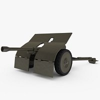Anti-Tank Gun Bofors 37mm