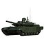 Tanque de batalla principal ruso T-90SM Rigged