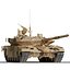 Tanque de batalla principal ruso T-90SM Rigged