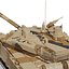 Tanque de batalla principal ruso T-90SM Rigged