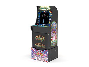 3D galaga arcade machine