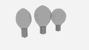light bulbs 3D