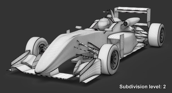 3D formula 3 f317 2018 model - TurboSquid 1330969