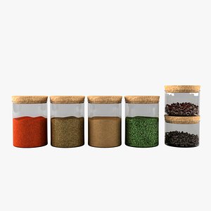 McCormick Spices Set 3D model