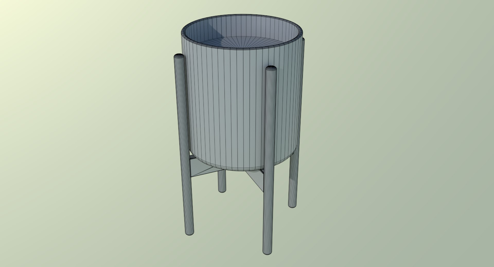 3d Modern Pot