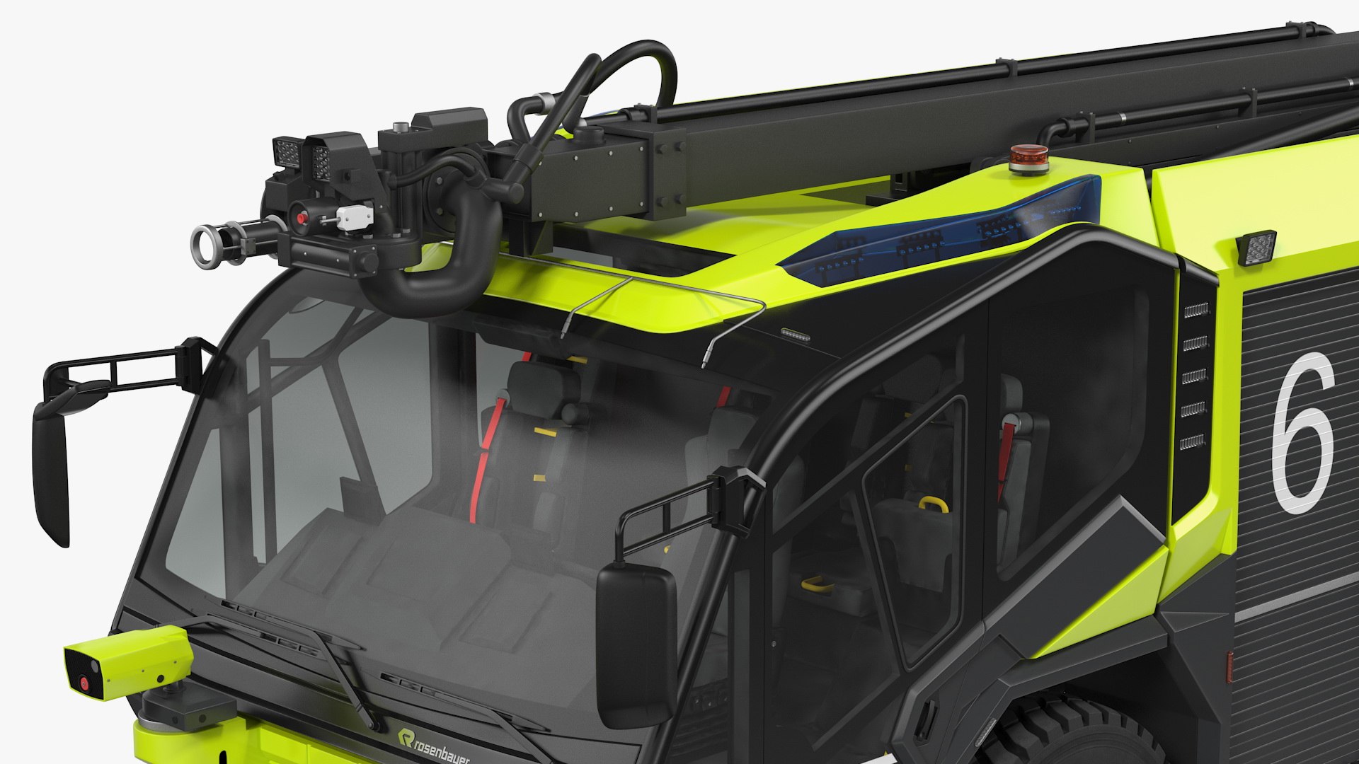 3D Rosenbauer Panther 6x6 Arff Model - TurboSquid 1546407