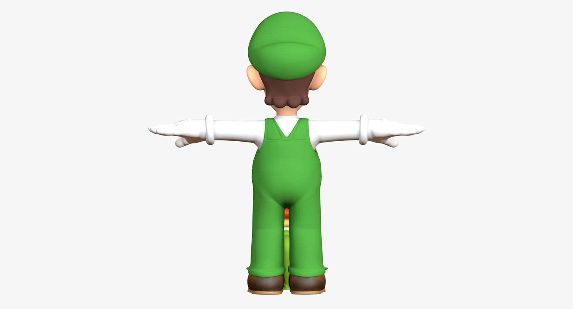 Open Assets] - T-Pose Luigi!