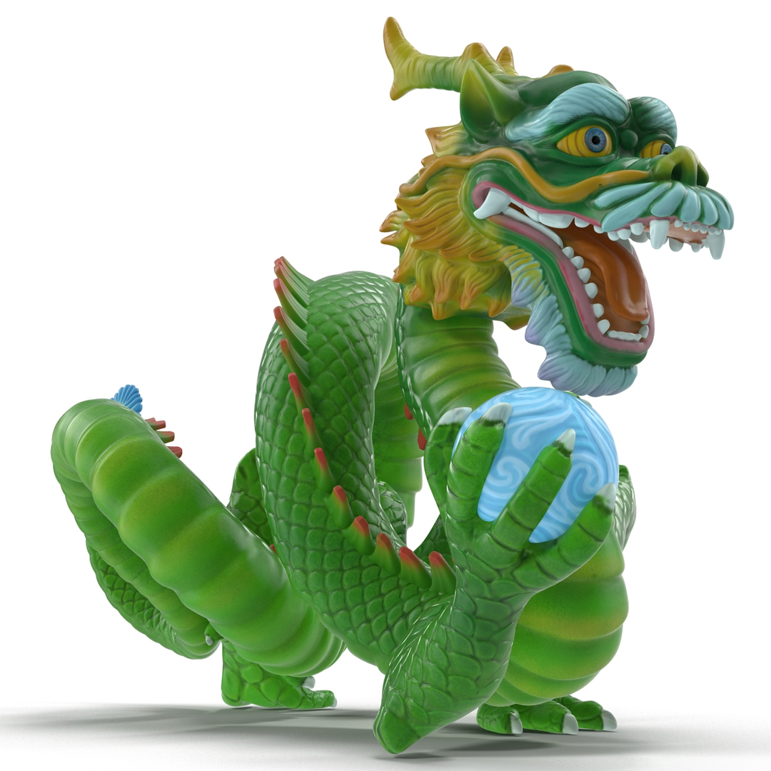 3d chinese dragon