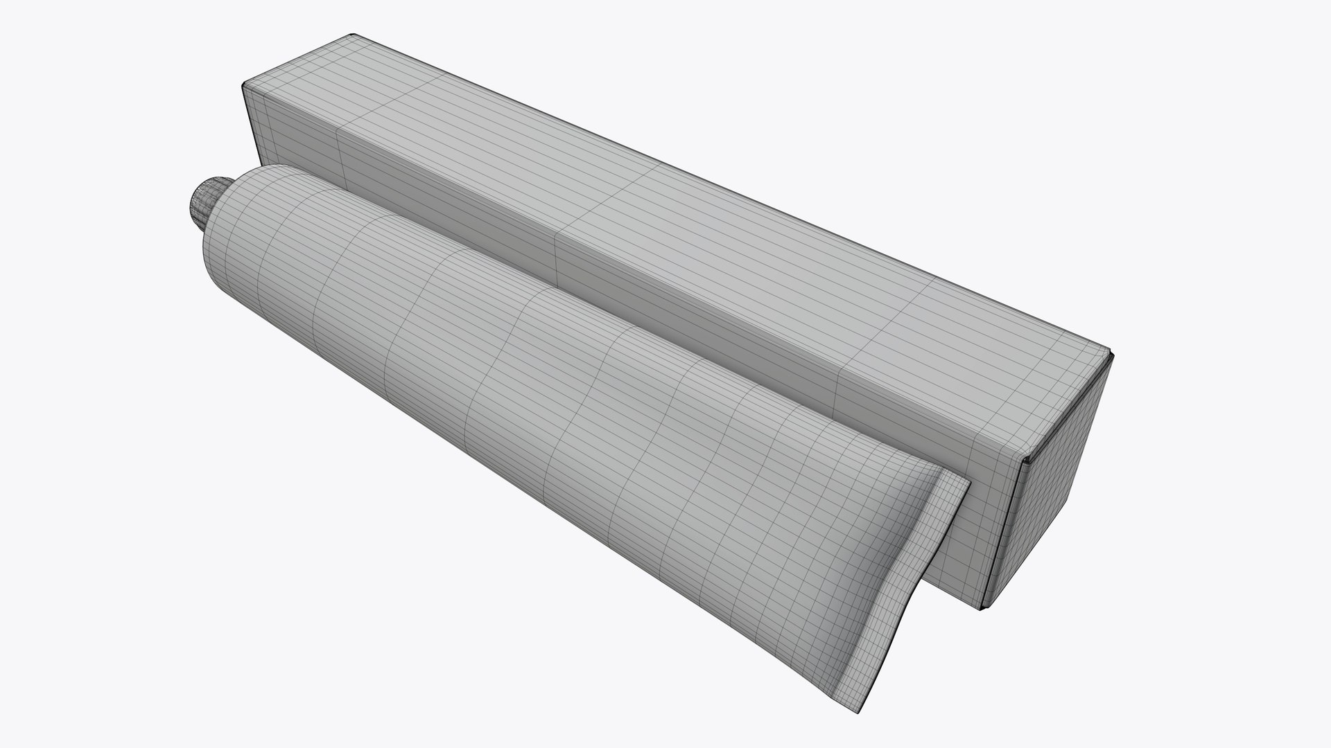 3D Toothpaste Box Paste Model - TurboSquid 1474474