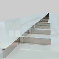 Low poly 57 L standard profiles with equal sides