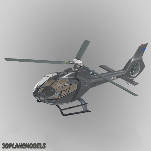 modelo 3d Eurocopter EC-130B librea privada - TurboSquid 397965