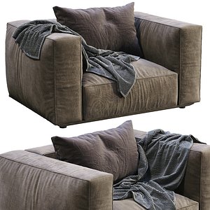 3D model marechiaro armchair arflex