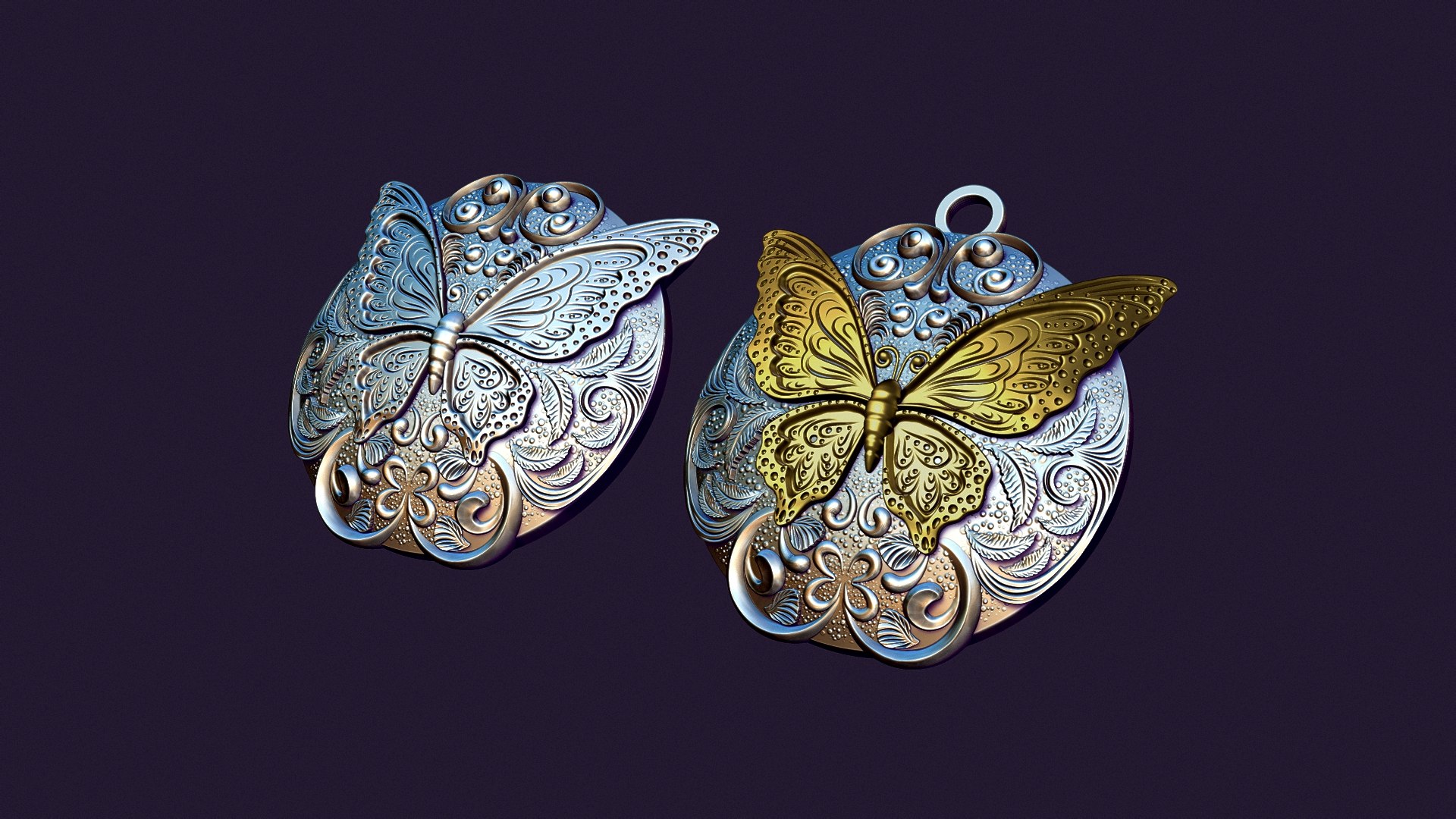 3D BUTTERFLY MEDALLION model https://p.turbosquid.com/ts-thumb/GH/5pLPXr/q7/080_render/jpg/1676896000/1920x1080/fit_q87/27e8ccc4e212c491e46bb840b4234c7809f39cc7/080_render.jpg
