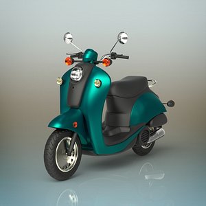 3D mini scooter model