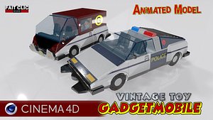inspector gadget 3D model