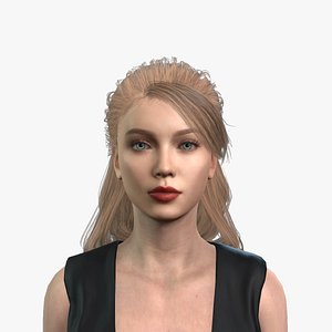 3D Beautiful Girl Character model