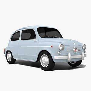 3D Fiat 600 D