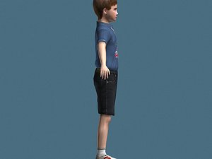 3d boy old model