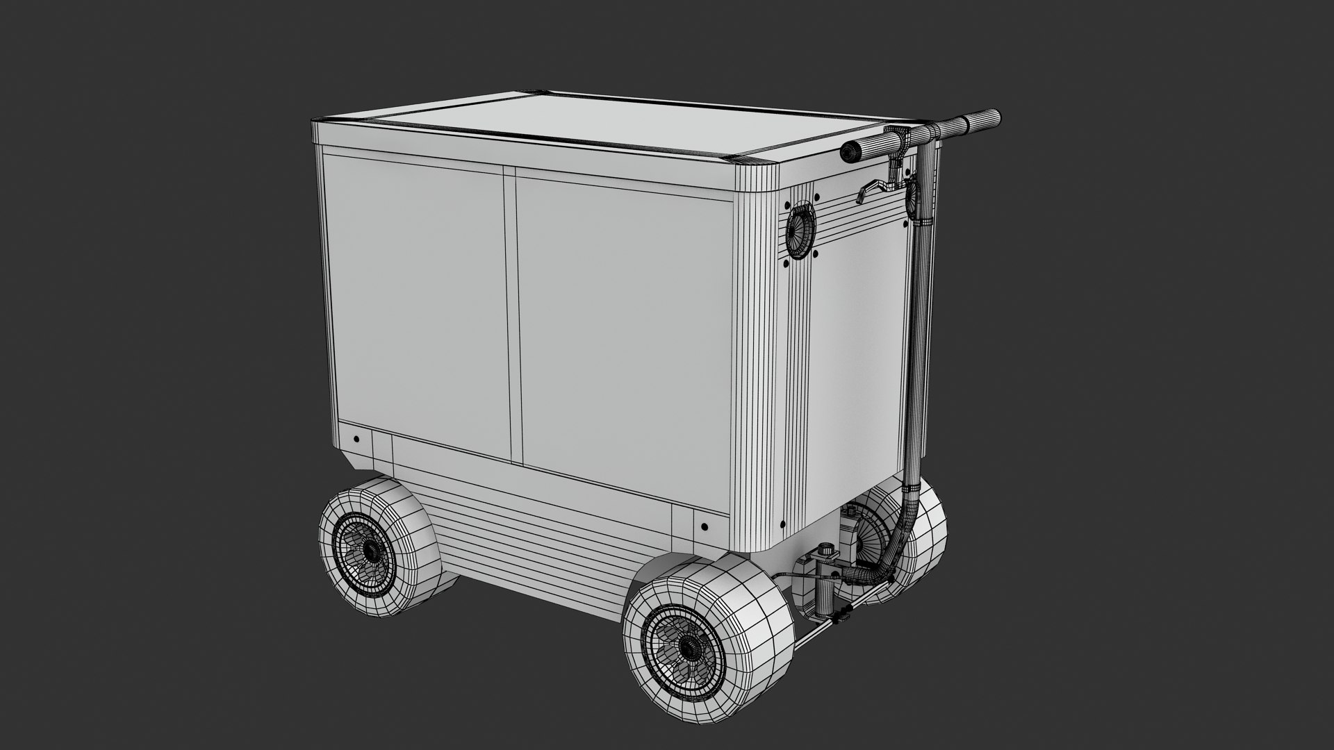 Mini cart model - TurboSquid 1388165