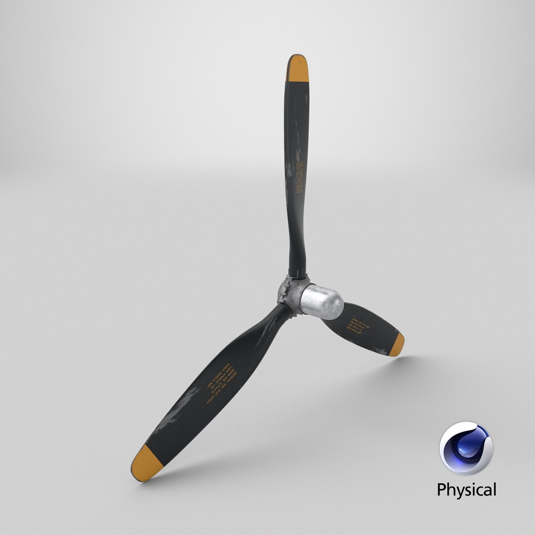 Worn DC-3 Propeller SC 3D model https://p.turbosquid.com/ts-thumb/GH/LUZKCh/3s/stemcell_cinema_4d_physical_render/png/1779282937/1920x1080/fit_q87/63d833866ed43e65959fd507f794e6891facb0f3/stemcell_cinema_4d_physical_render.jpg