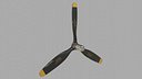 Worn DC-3 Propeller SC