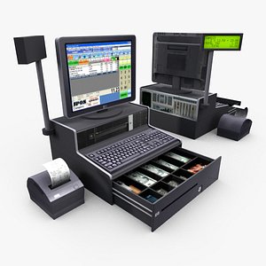 grocery - 3d model