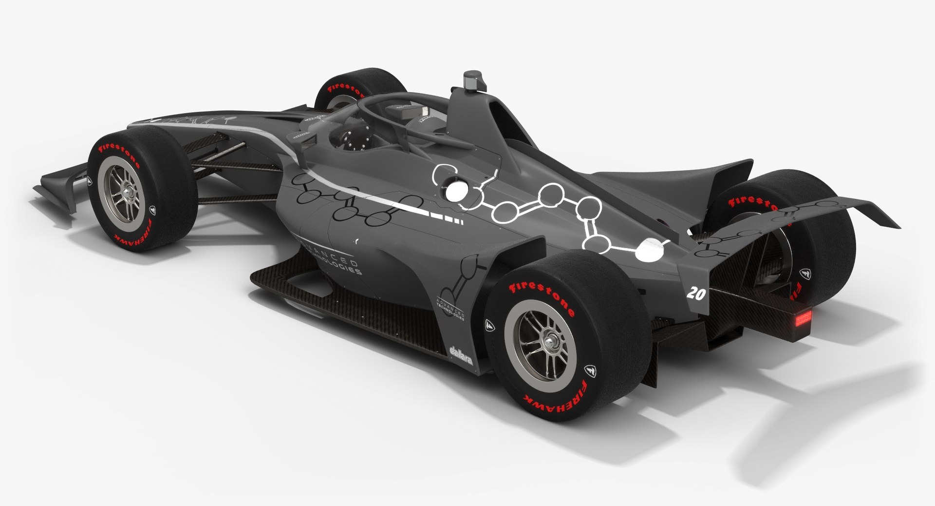 Indycar Season 2020 Aeroscreen 3D - TurboSquid 1449788