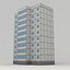 Lowpoly city building 3
