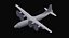 3D chinese support aircraft model
