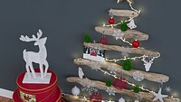 New Year decorative set 00