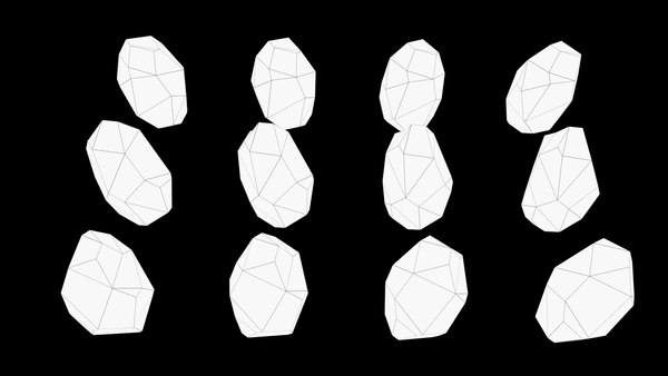 3D Mini gems - TurboSquid 1865123