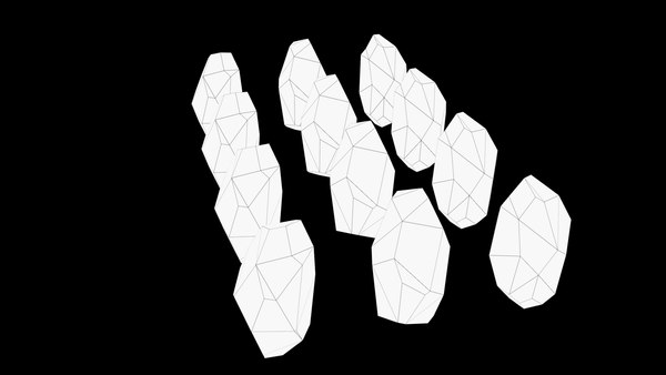 3D Mini gems - TurboSquid 1865123