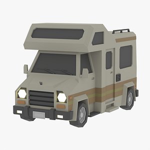 3D Low poly Car 18