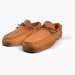 3D Deck Suede Lace Up Shoe