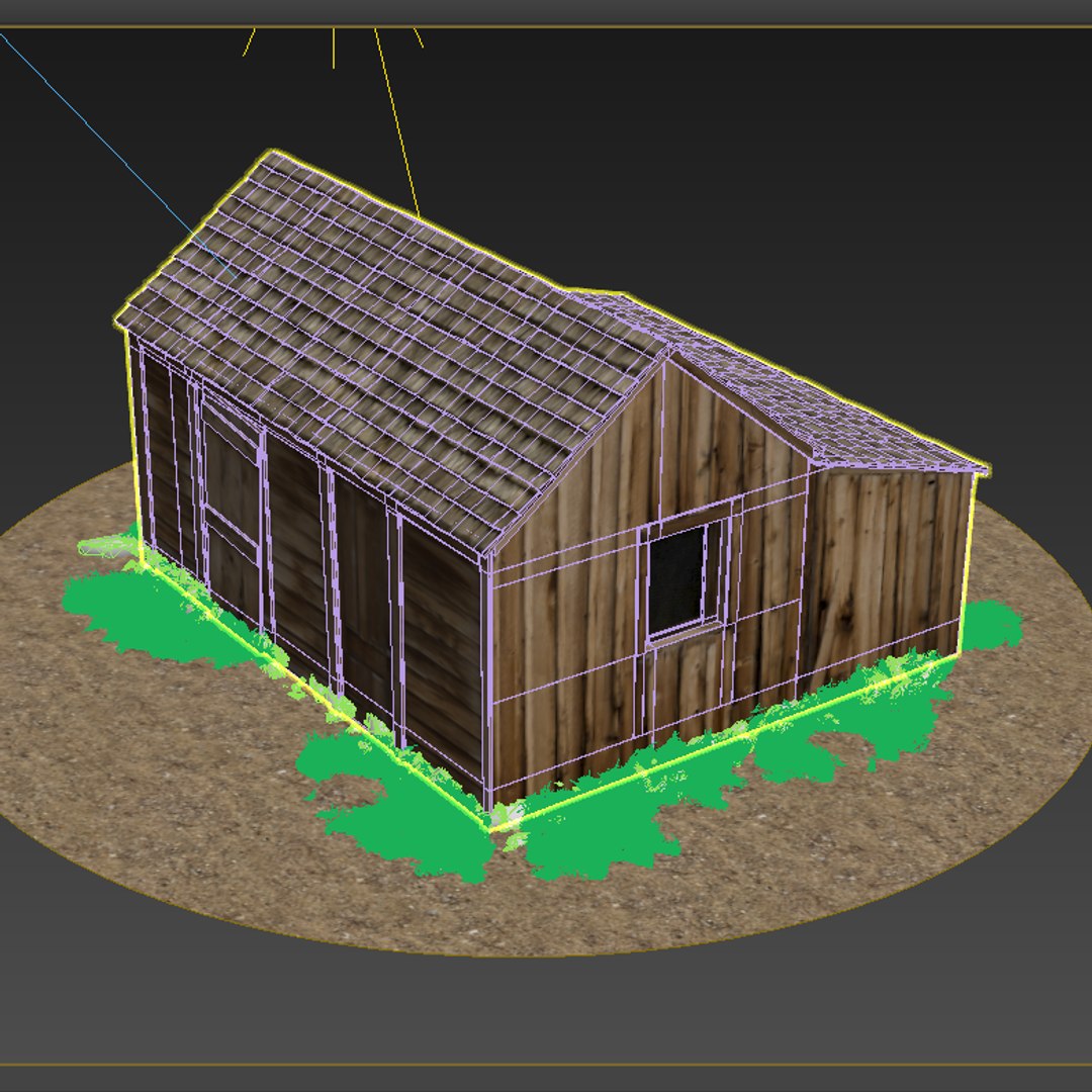 Old House Octane 3d Model
