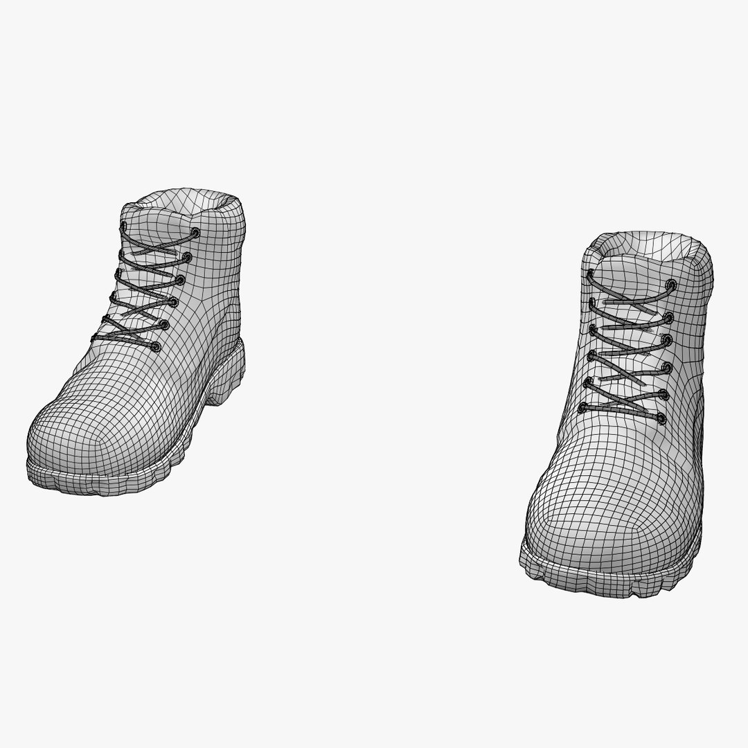 Winter Boots Fbx
